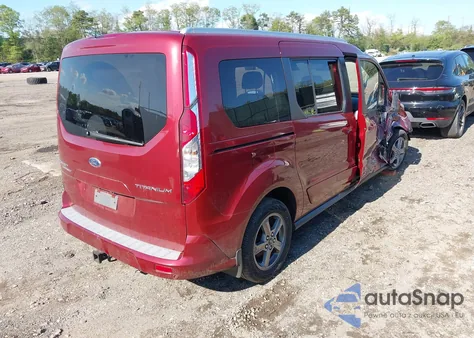 2020 Ford Transit Connect Titanium Passenger Wagon из США, поврежденный, VIN NM0GE9G25L1470869